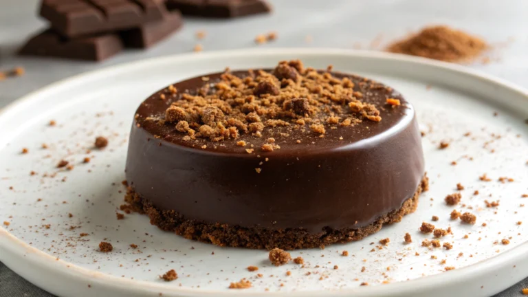 Fondant au chocolat et aux spéculoos - recette française