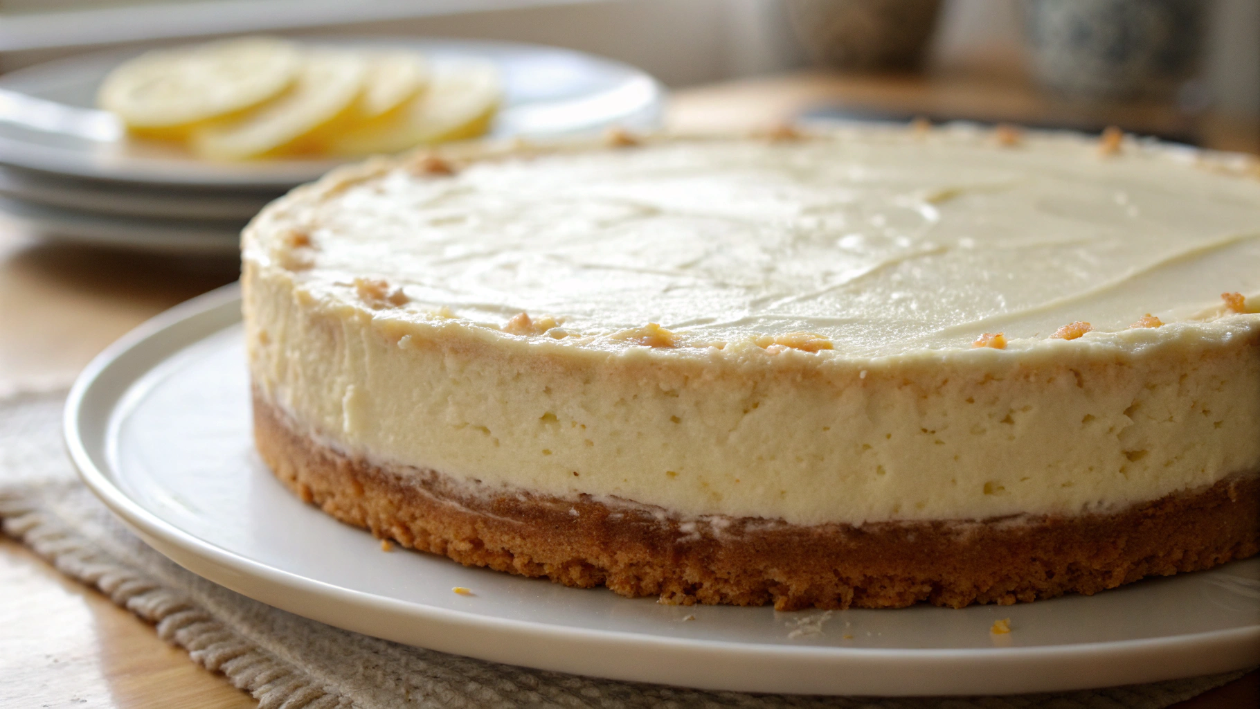 Gâteau à la crème fraîche - recette française