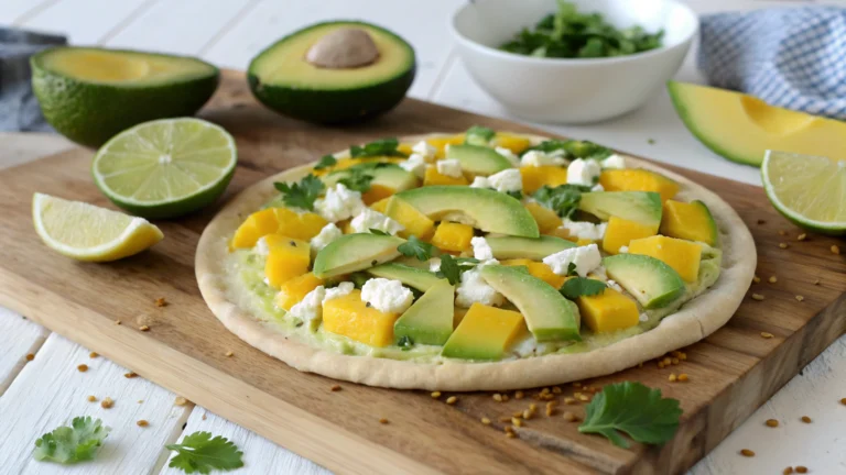 Mangue, Avocat & Feta au Citron Vert - recette française