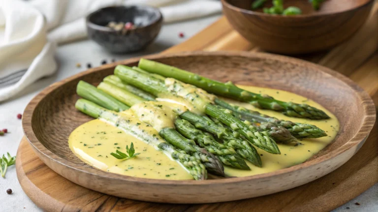 Asperges à la sauce mimosa - recette française