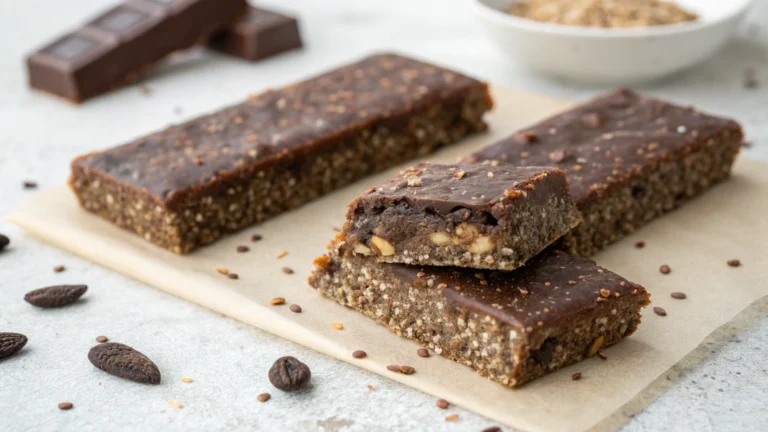 Barres Souples aux Chia et au Chocolat - recette française
