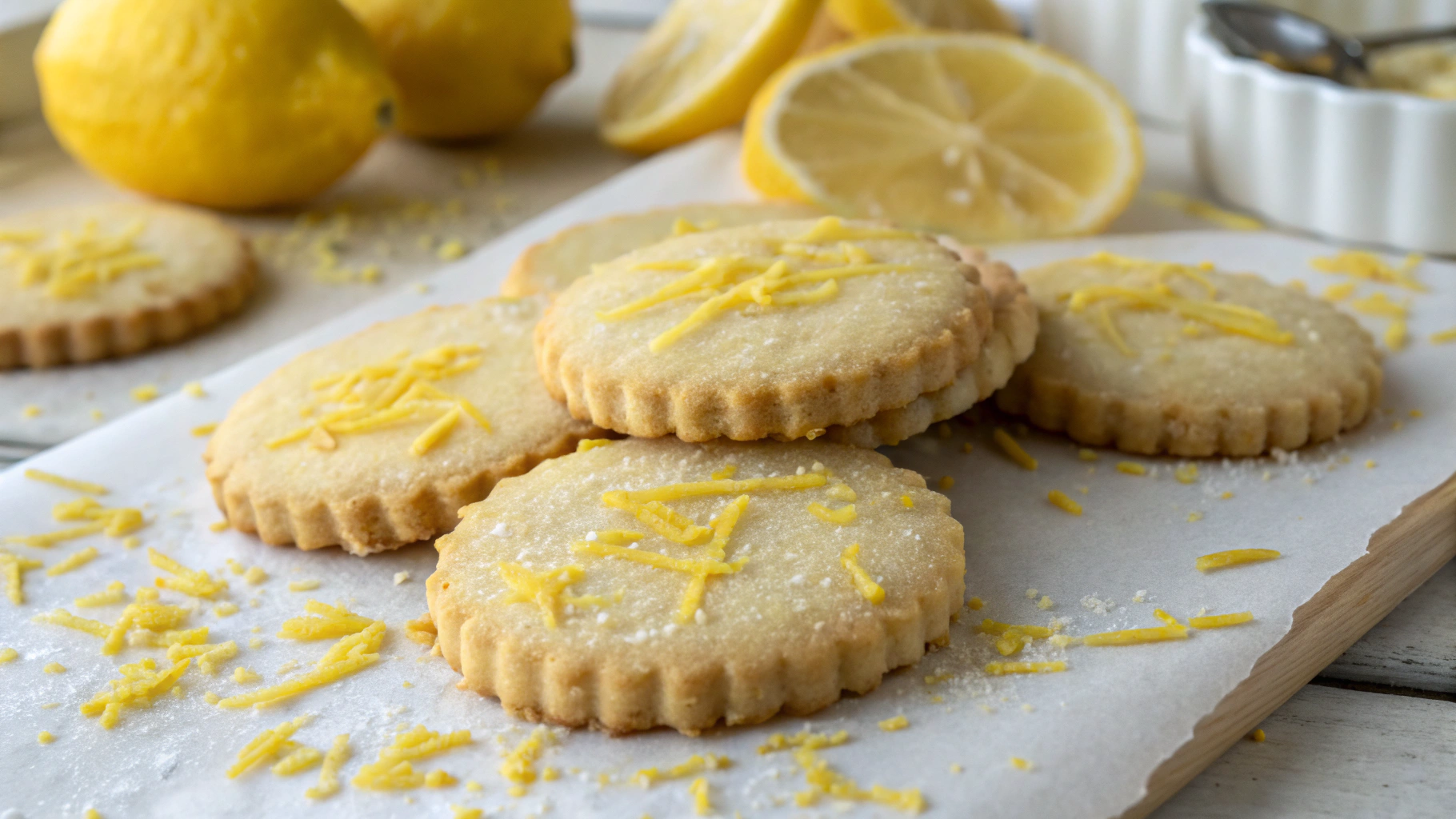 Biscuits Sablés au Citron - recette française