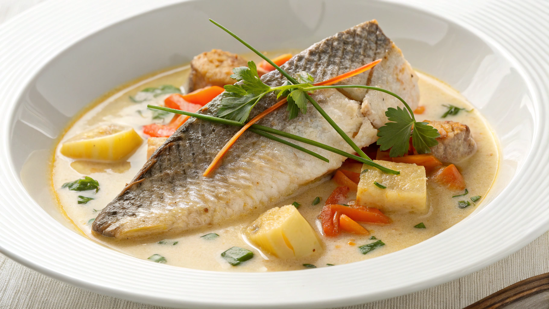 Blanquette de Poissons Exotique - recette française