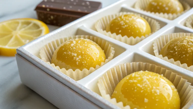 Bonbons au miel et citron maison - recette française