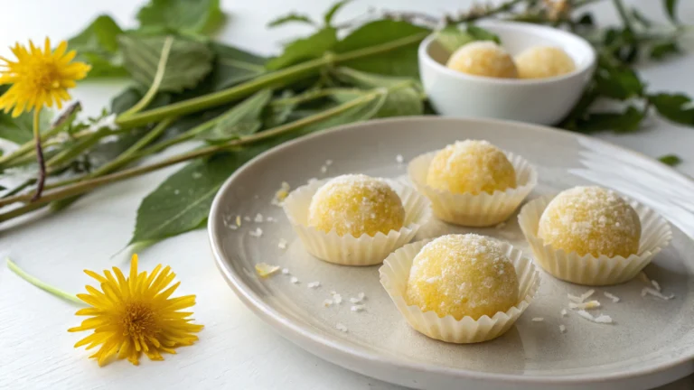 Bonbons au Pissenlit - recette française