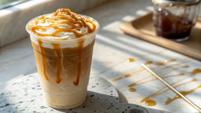 Café Glacé Caramel et Vanille Gourmand - recette française