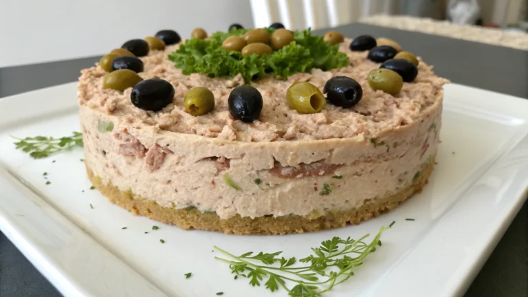 Cake au Thon et aux Olives - recette française