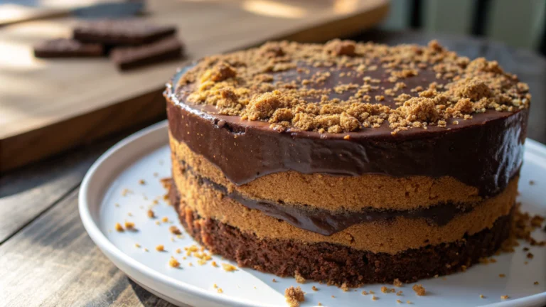 Cake chocolat & spéculoos - recette française