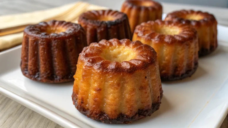 Cannelés Bordelais au Rhum et Vanille - recette française