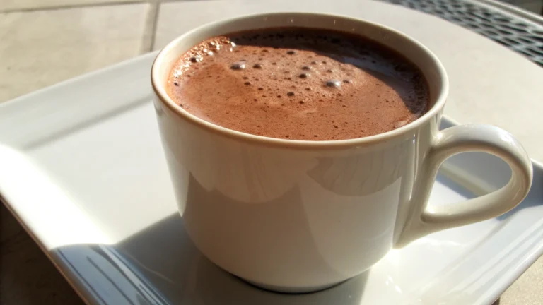 Chocolat Chaud Onctueux au Praliné Maison - recette française