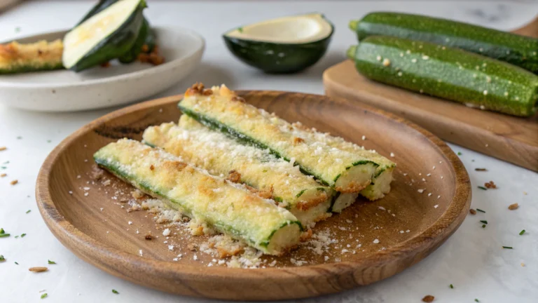 Cigares de Courgettes Croustillants au Fromage - recette française