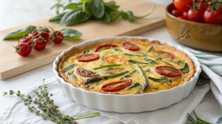 Clafoutis Salé aux Légumes - recette française