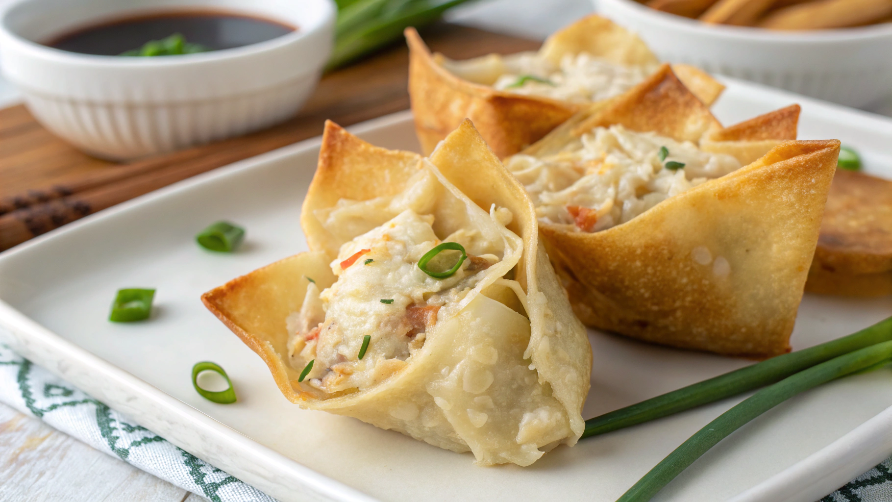 Crab Rangoon - instructions de préparation