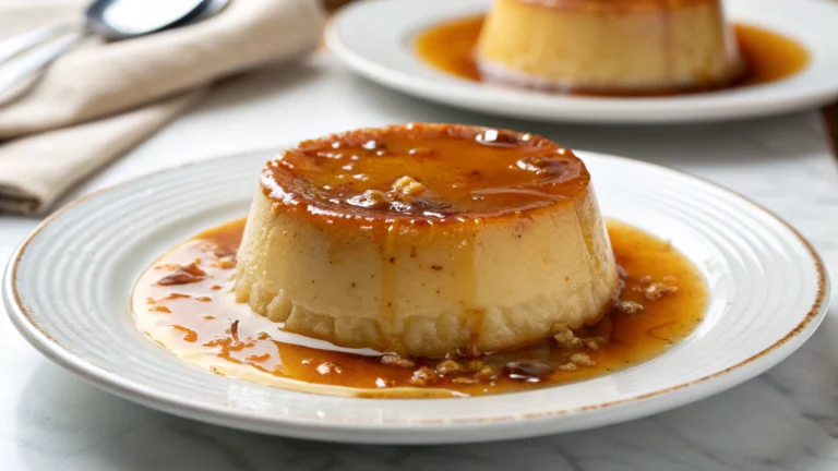 Crème aux œufs au caramel maison - recette française