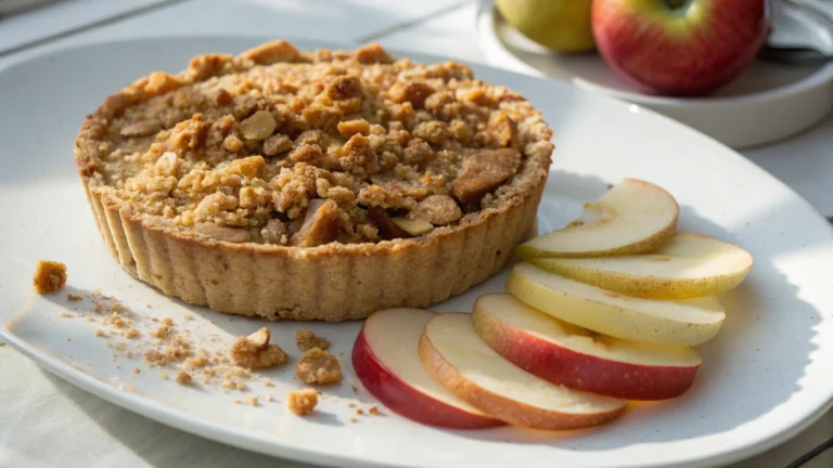 Dessert Maison : Crumble aux Pommes et Cannelle - recette française