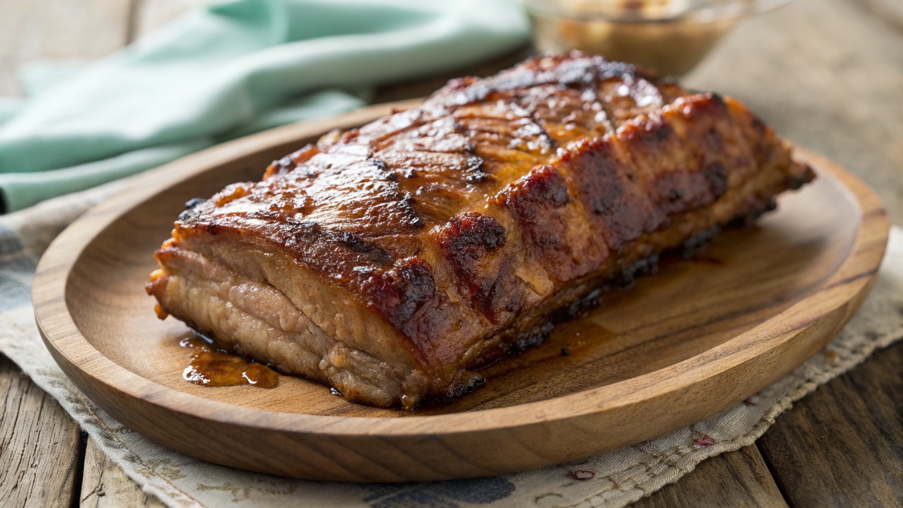 Échine de Porc Caramélisée au Four - recette française