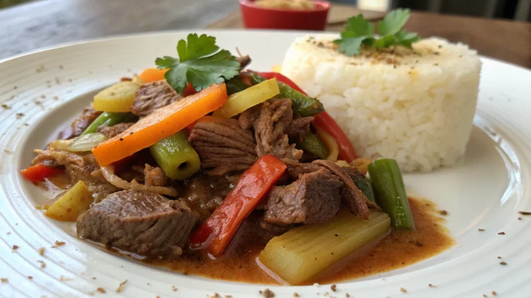 Effiloché de Bœuf à la Cubaine - recette française