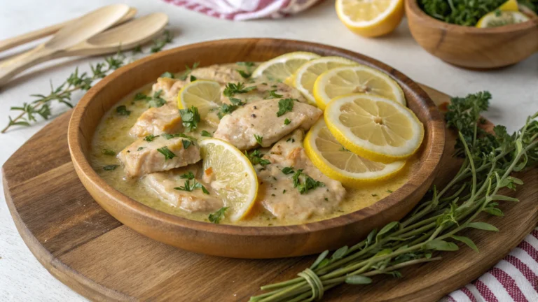 Émincés de Poulet au Citron - recette française