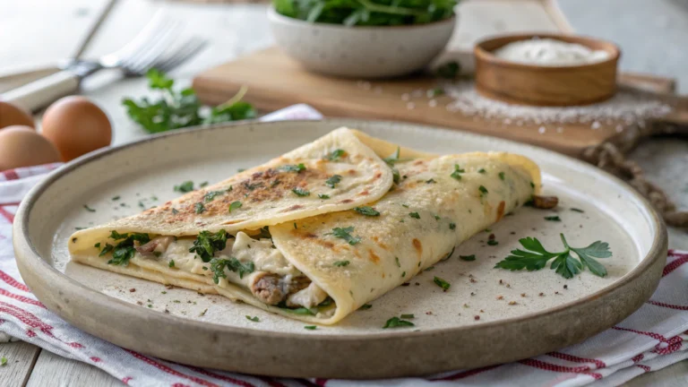 Ficelle Picarde à la Crêpe - recette française