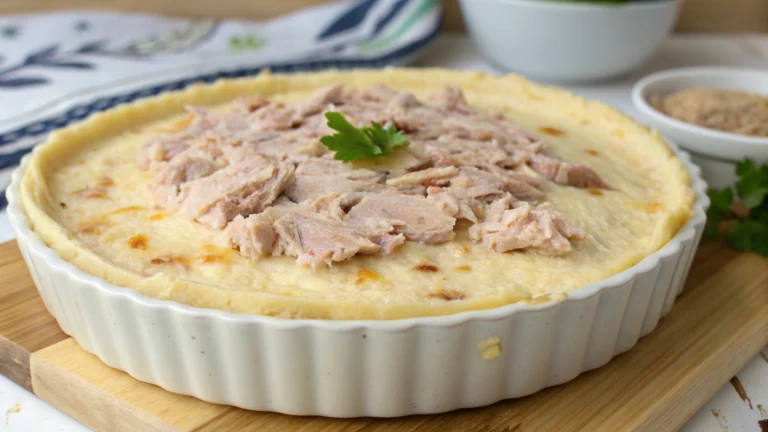 Flan au thon express - recette française