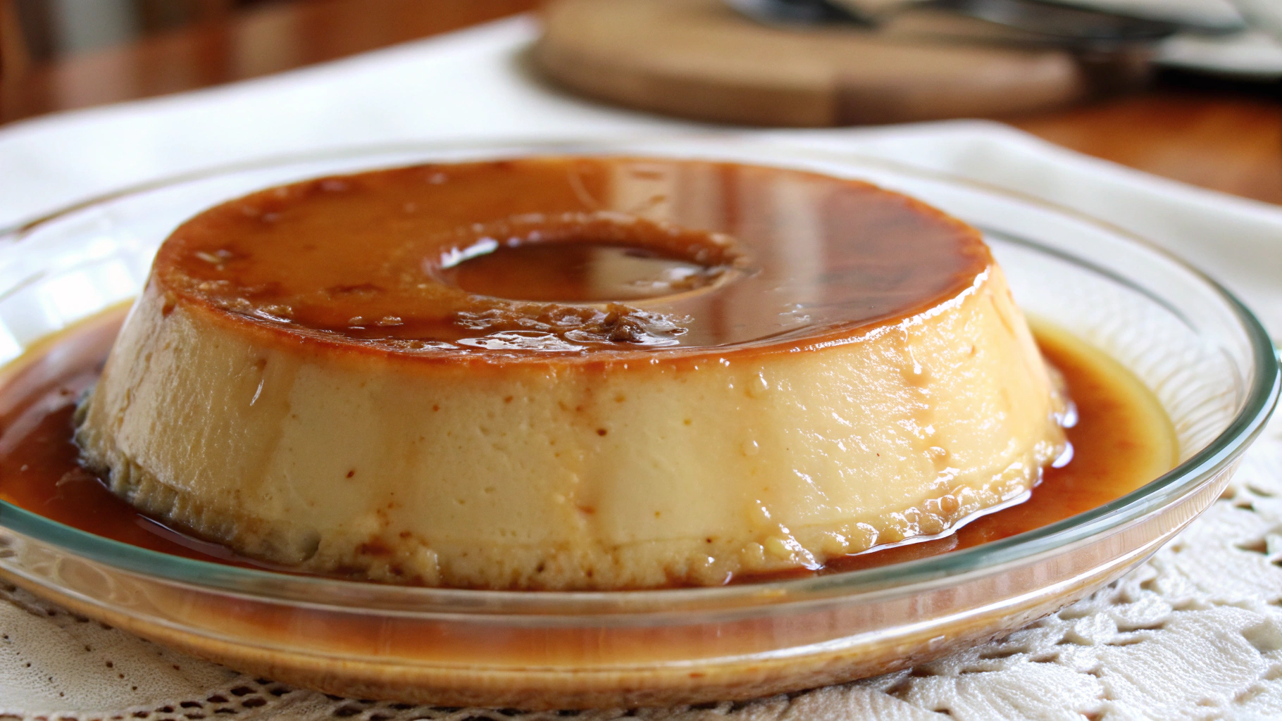 Flan aux œufs crémeux - recette française