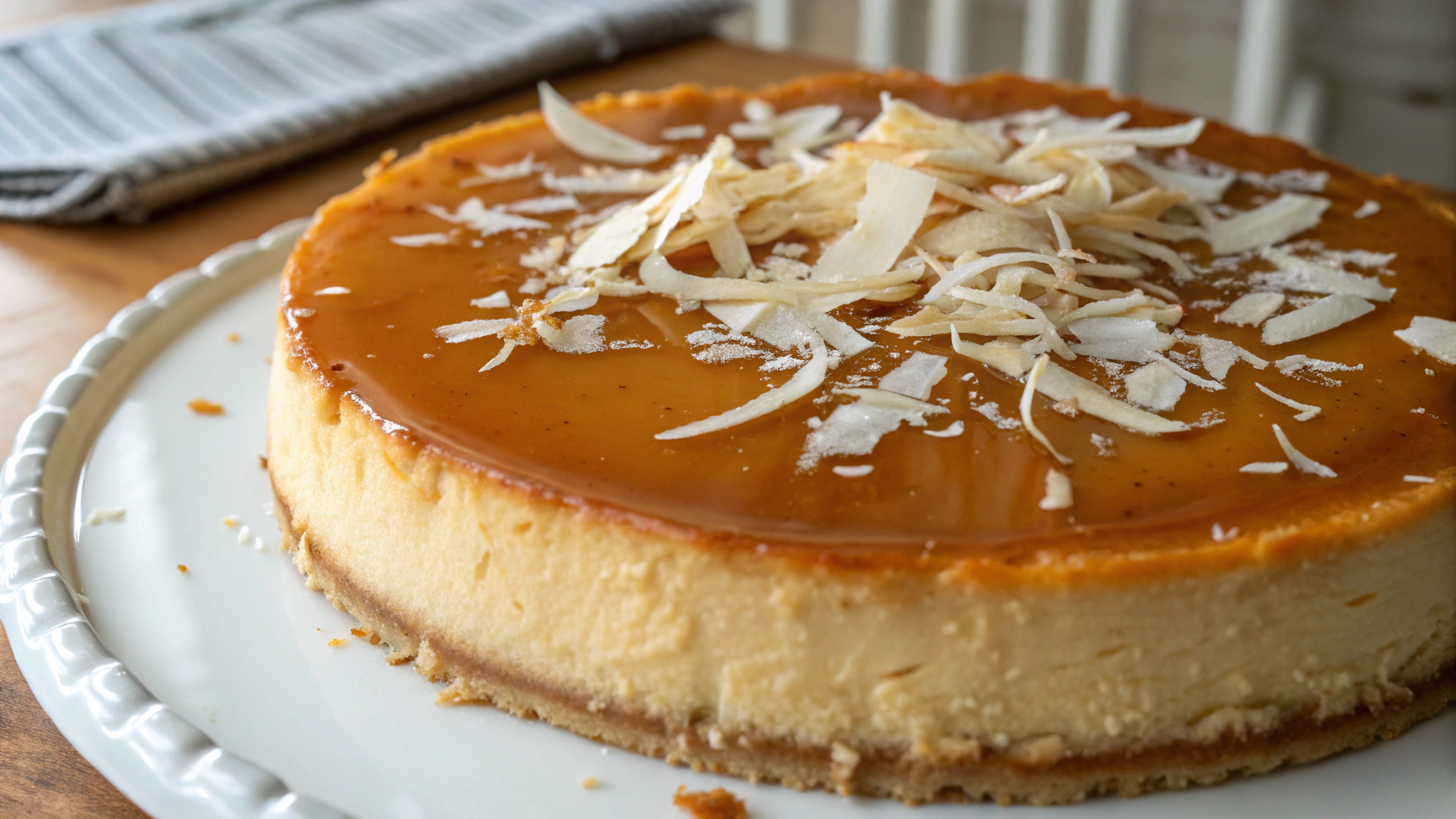 Flan Pâtissier à la Noix de Coco - recette française