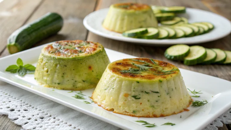 Flans de Courgette - recette française