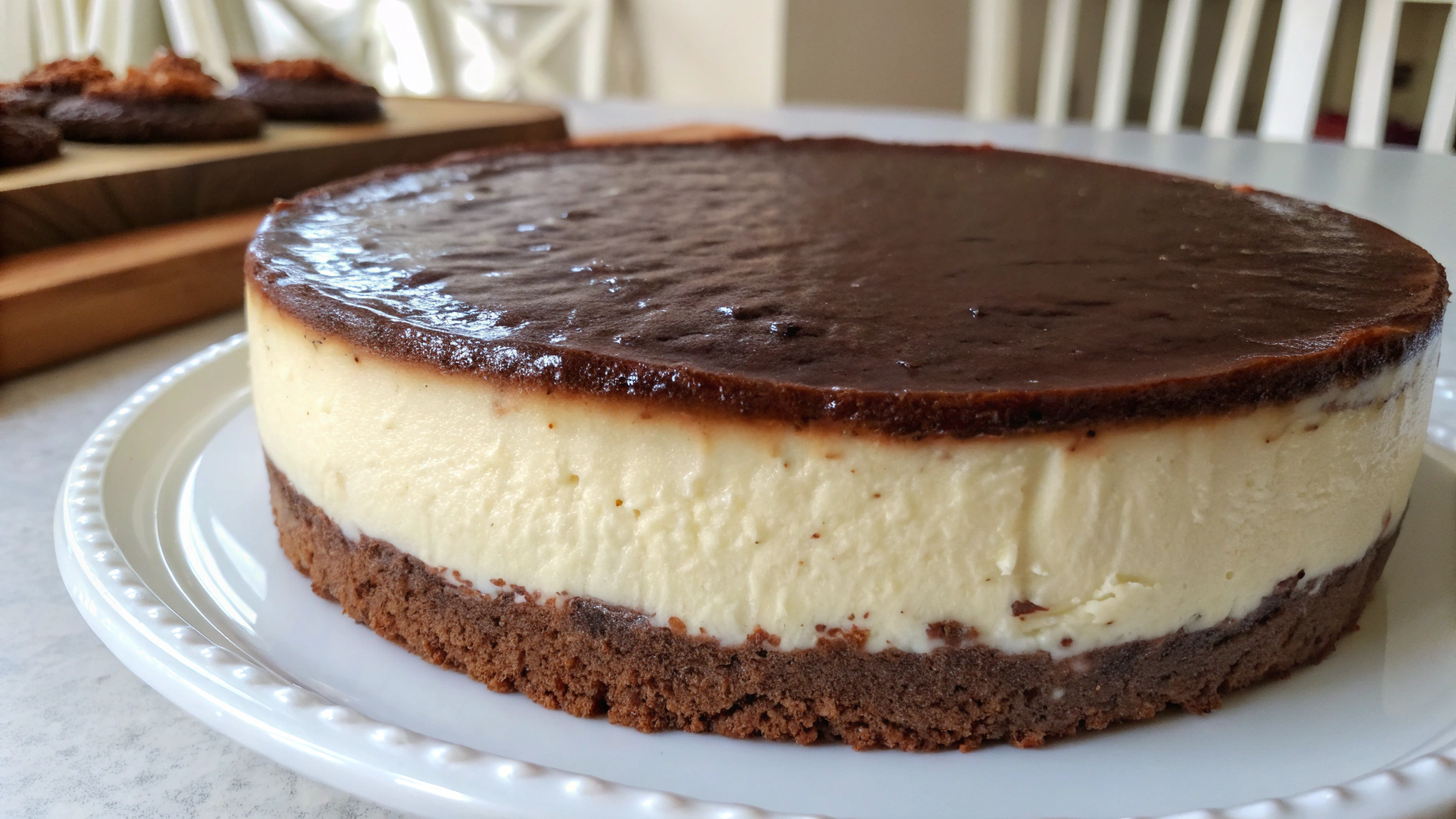 Fondant au Chocolat et au Fromage Blanc - instructions de préparation
