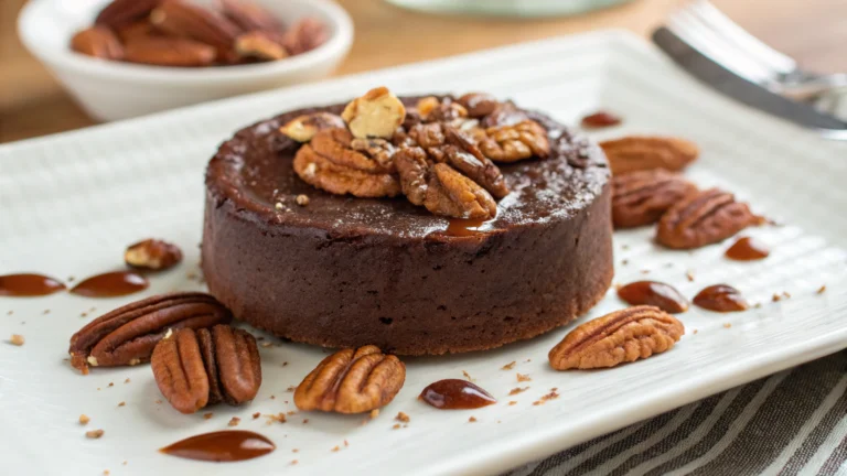 Fondant Chocolat Noix de Pécan Sans Farine - recette française