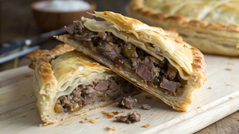 Galettes Feuilletées au Bœuf - recette française