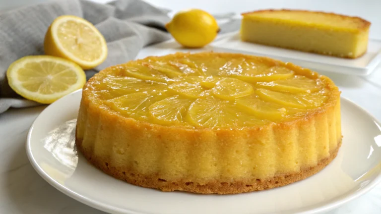 Gâteau 12 Cuillères à Soupe au Citron - recette française