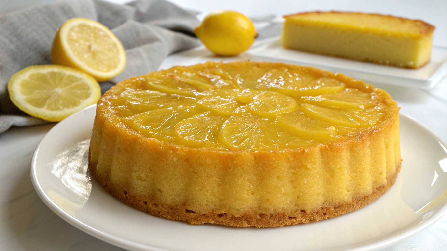 Gâteau 12 Cuillères à Soupe au Citron - recette française