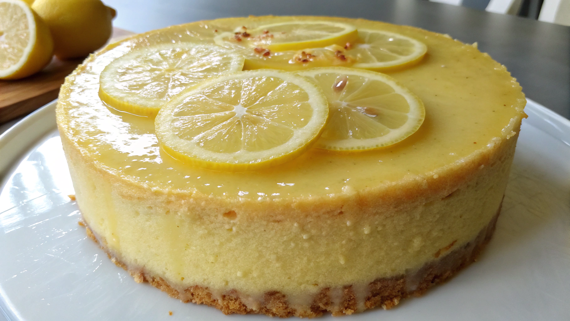 Gâteau au Citron et Lait Concentré - recette française