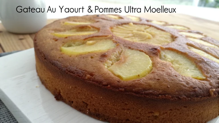 Gâteau au yaourt & pommes ultra moelleux - recette française