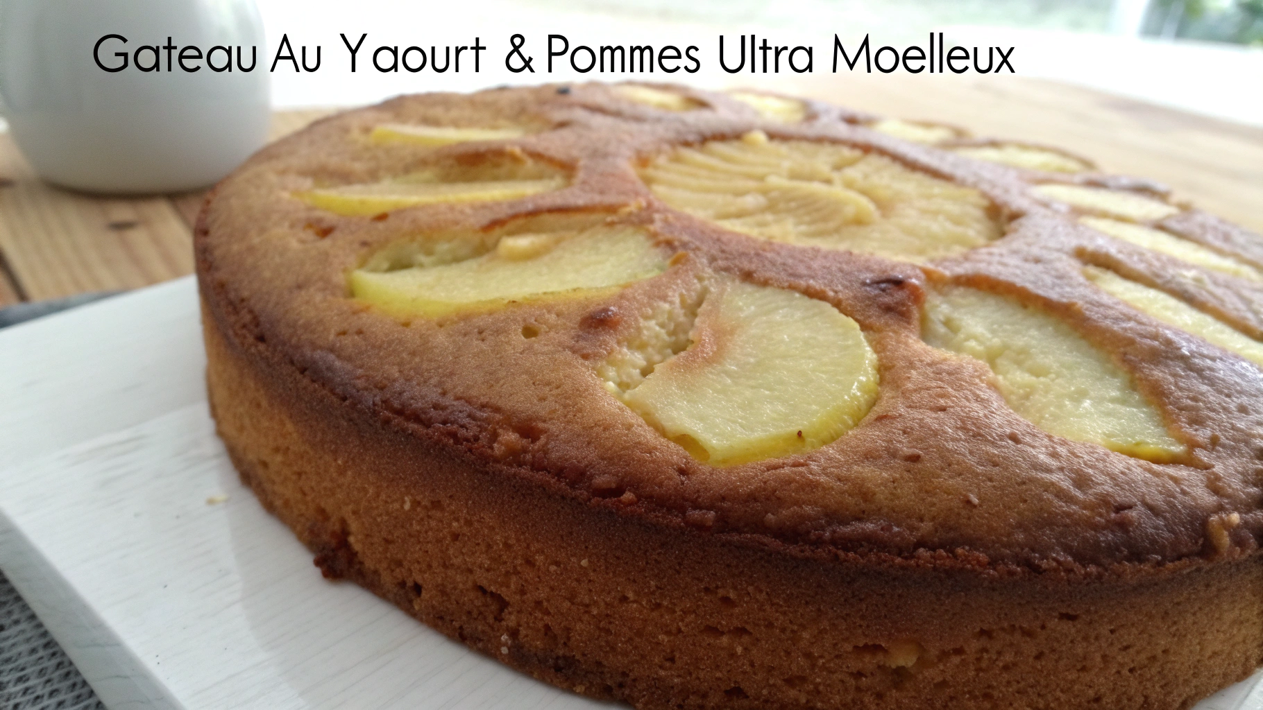 Gâteau au yaourt & pommes ultra moelleux - recette française