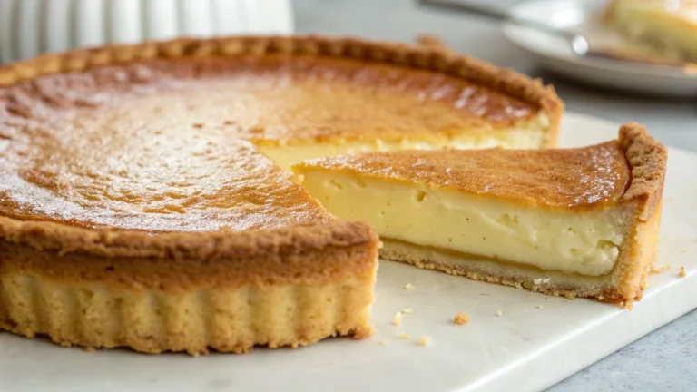 Gâteau Basque à la Crème Vanille Gourmande - recette française