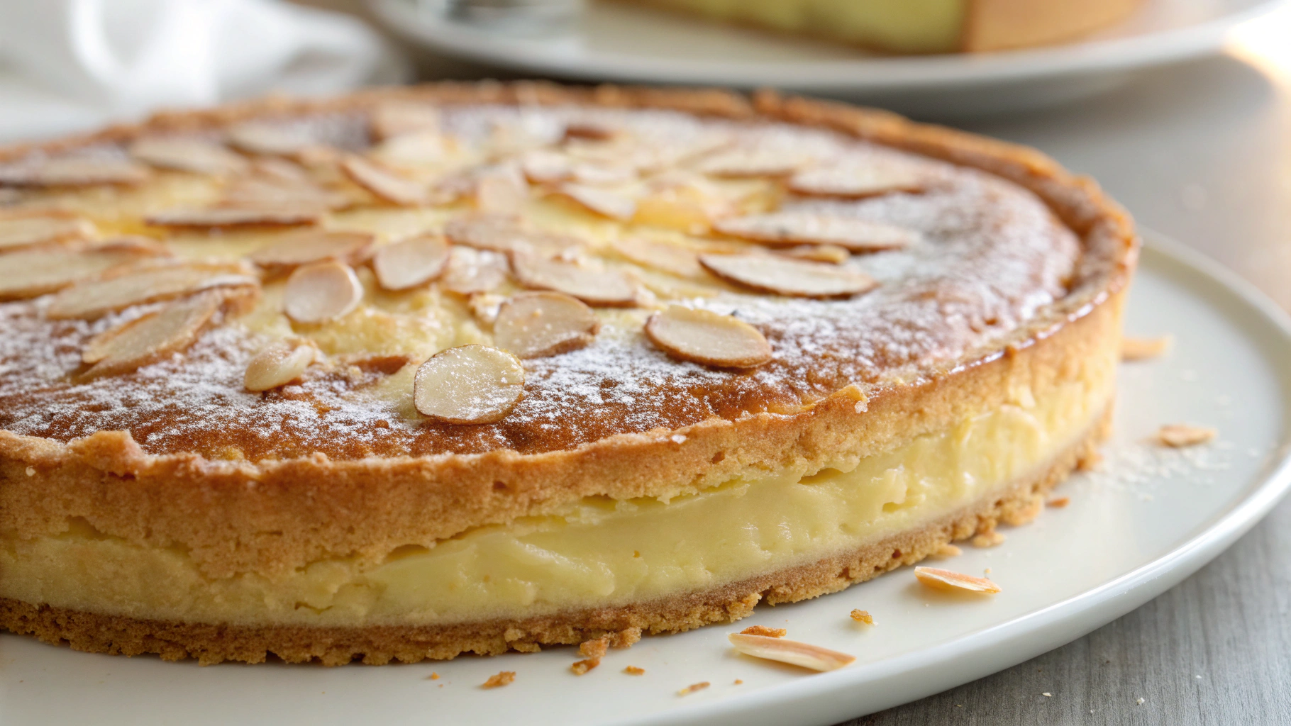 Gâteau Basque aux Amandes & Vanille - recette française