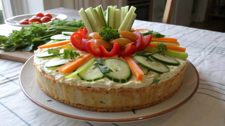 Gâteau de Crudités Ultra Frais - recette française
