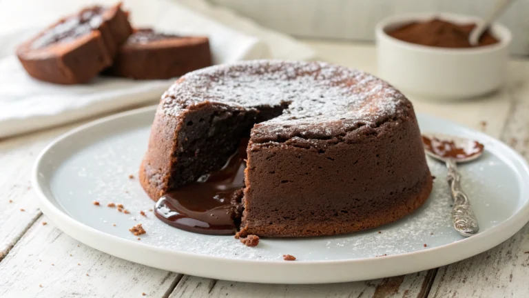 Gâteau fondant au chocolat irrésistible - recette française
