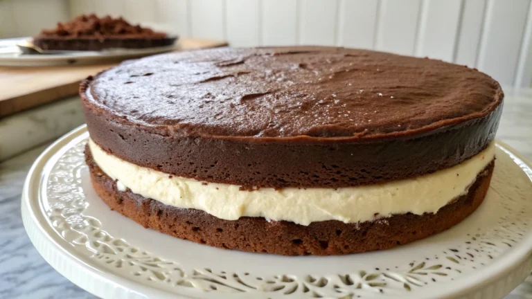 Gâteau Fondant Chocolat & Mascarpone - recette française
