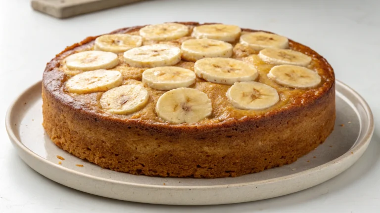 Gâteau magique minceur à la banane - recette française