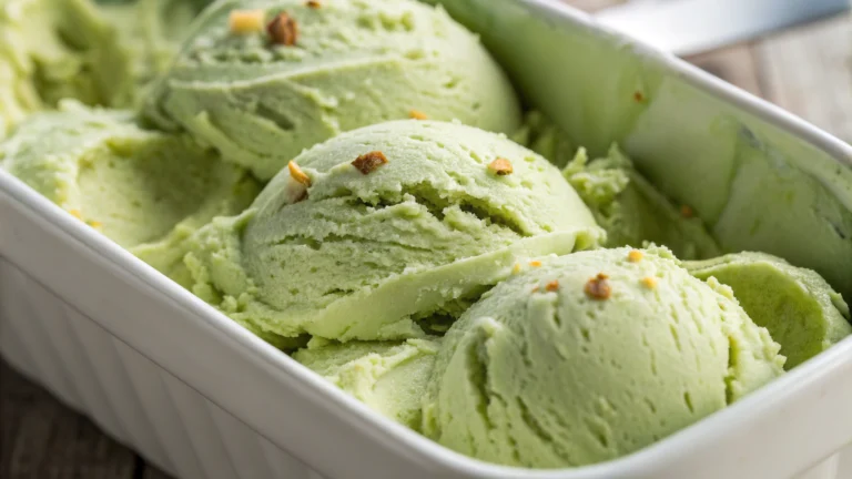Glace onctueuse à la pistache maison - recette française