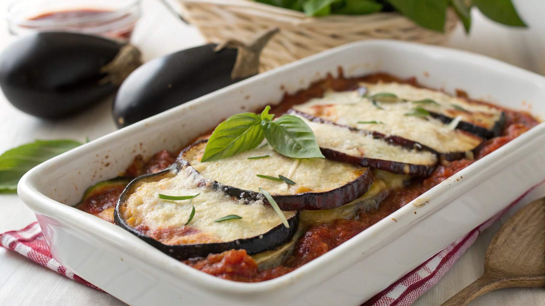 Gratin d’aubergines façon parmigiana - recette française