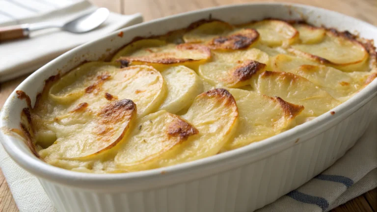 Gratin de pommes de terre fondant au Comté - recette française