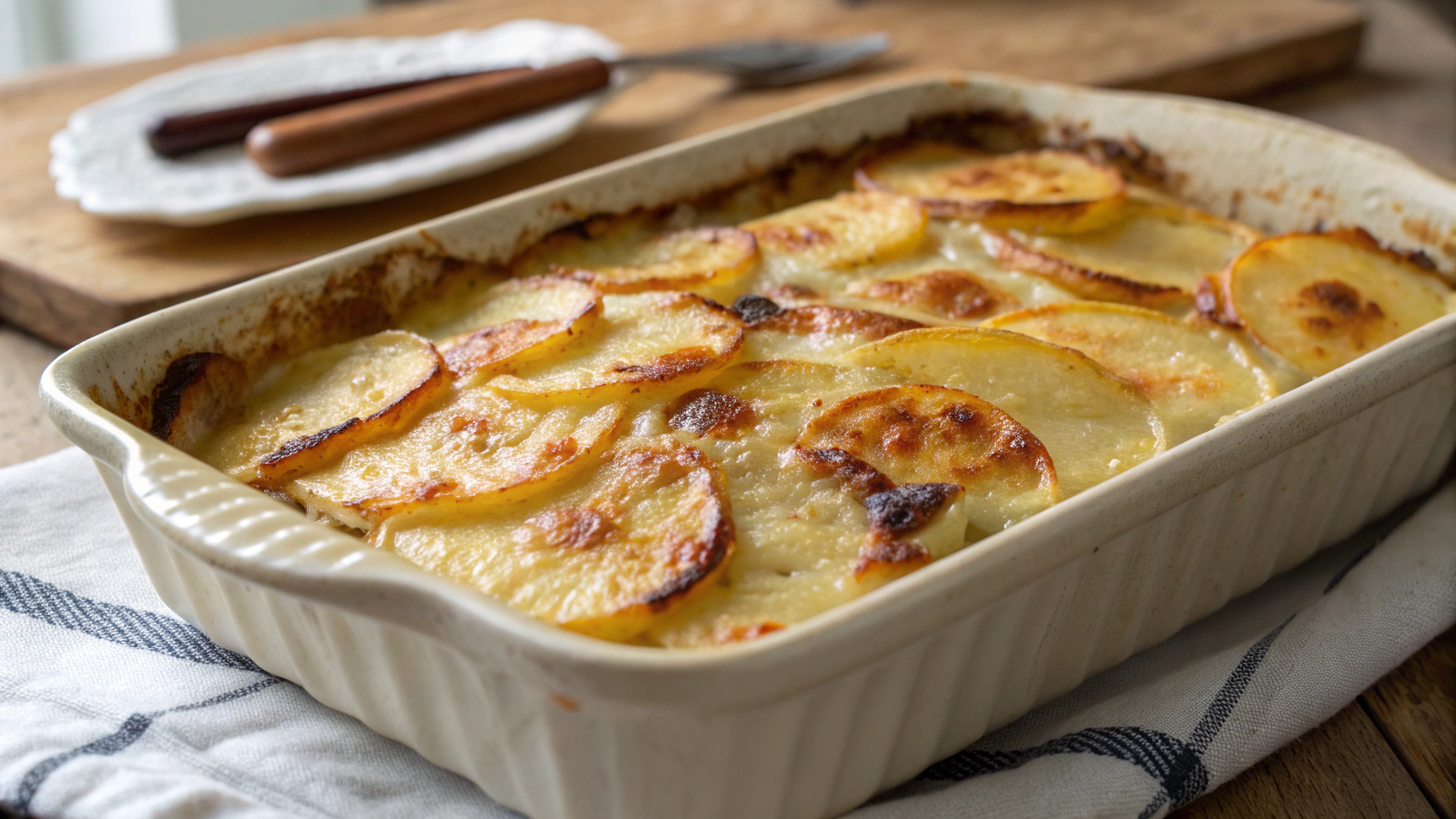 Gratin doux aux patates sucrées - recette française