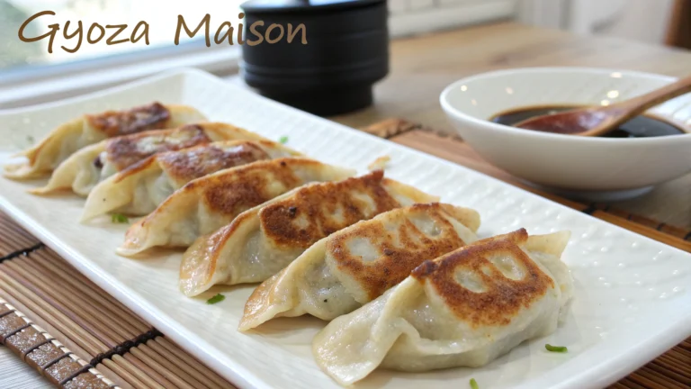 Gyoza maison - recette française