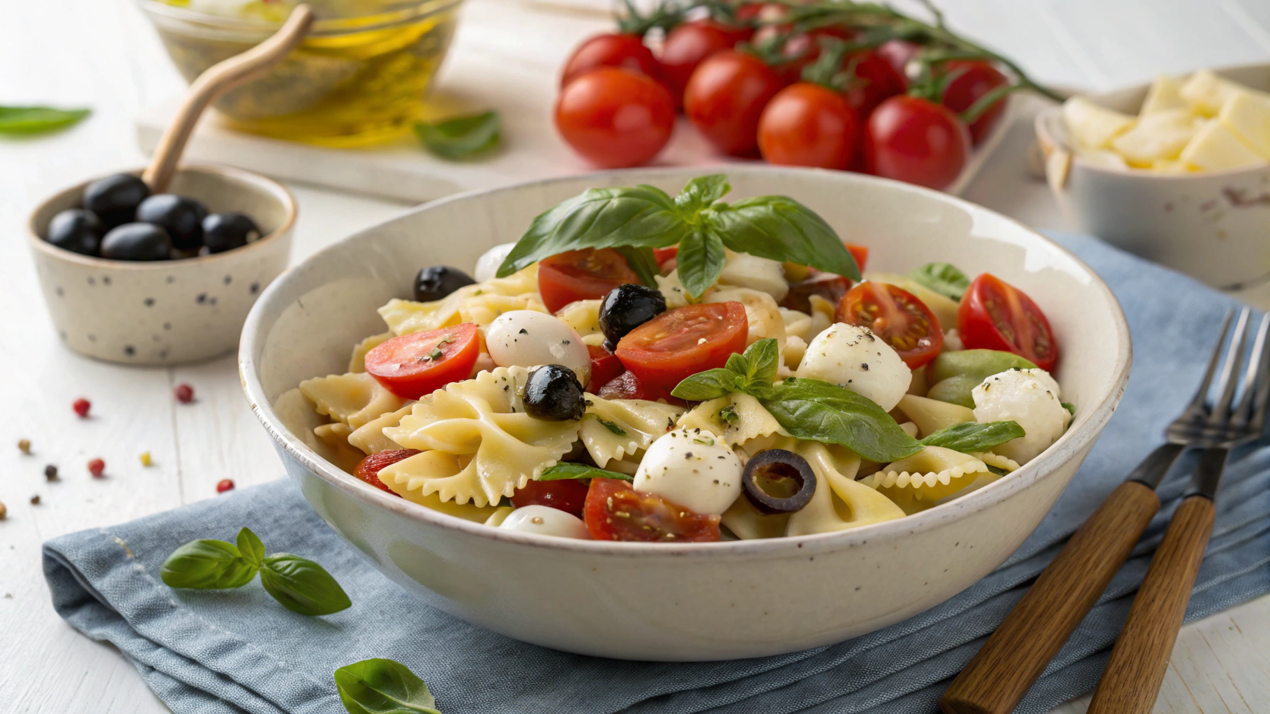 La salade de pâtes à l’italienne - instructions de préparation