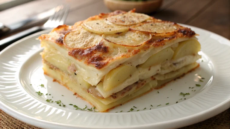 Lasagnes de Pommes de Terre - recette française