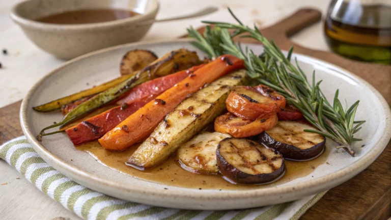 Légumes Rôtis au Miel et Romarin - recette française