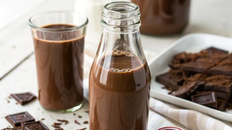 Liqueur crémeuse au Nutella - recette française